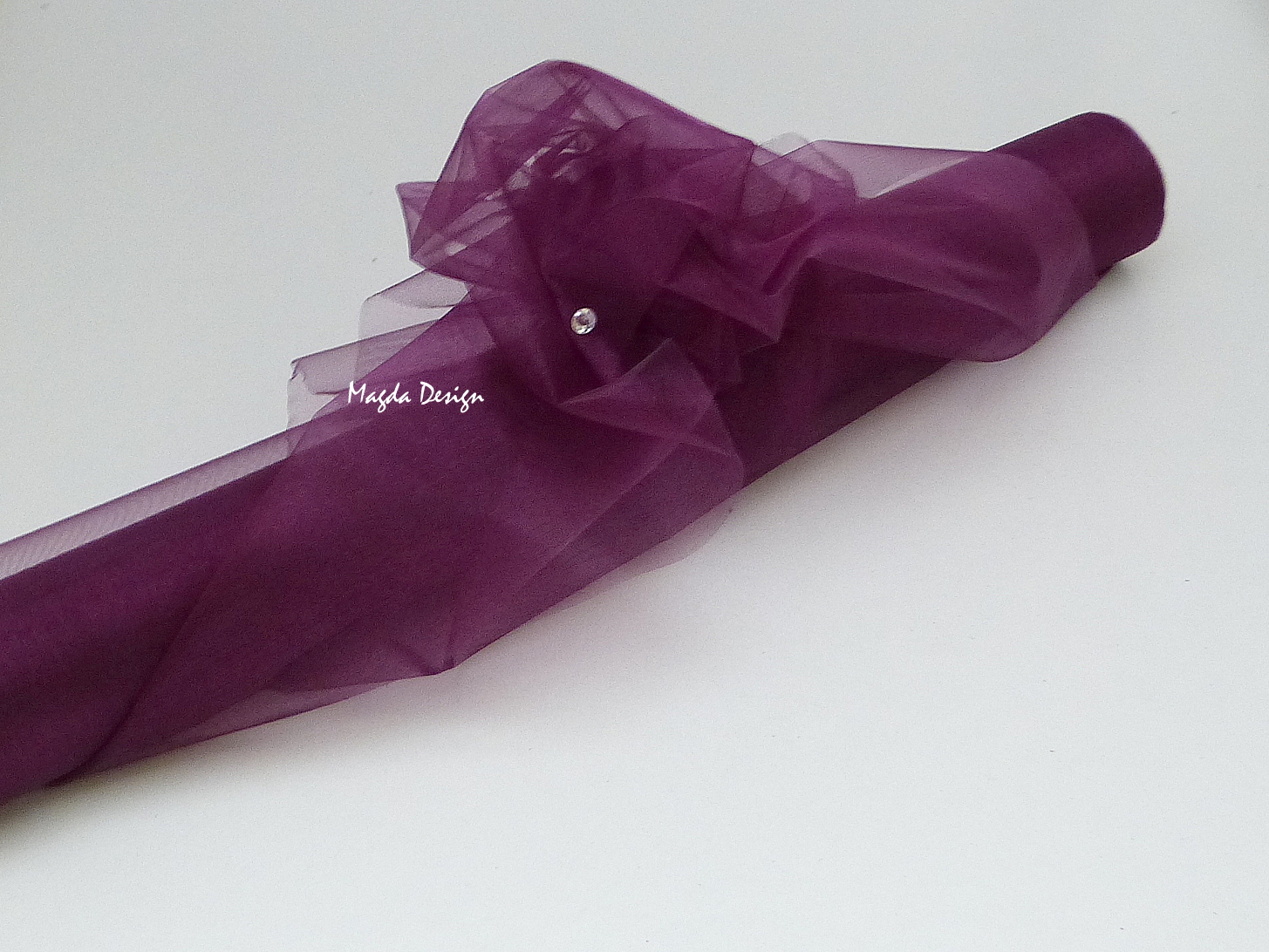 Organza purpurová