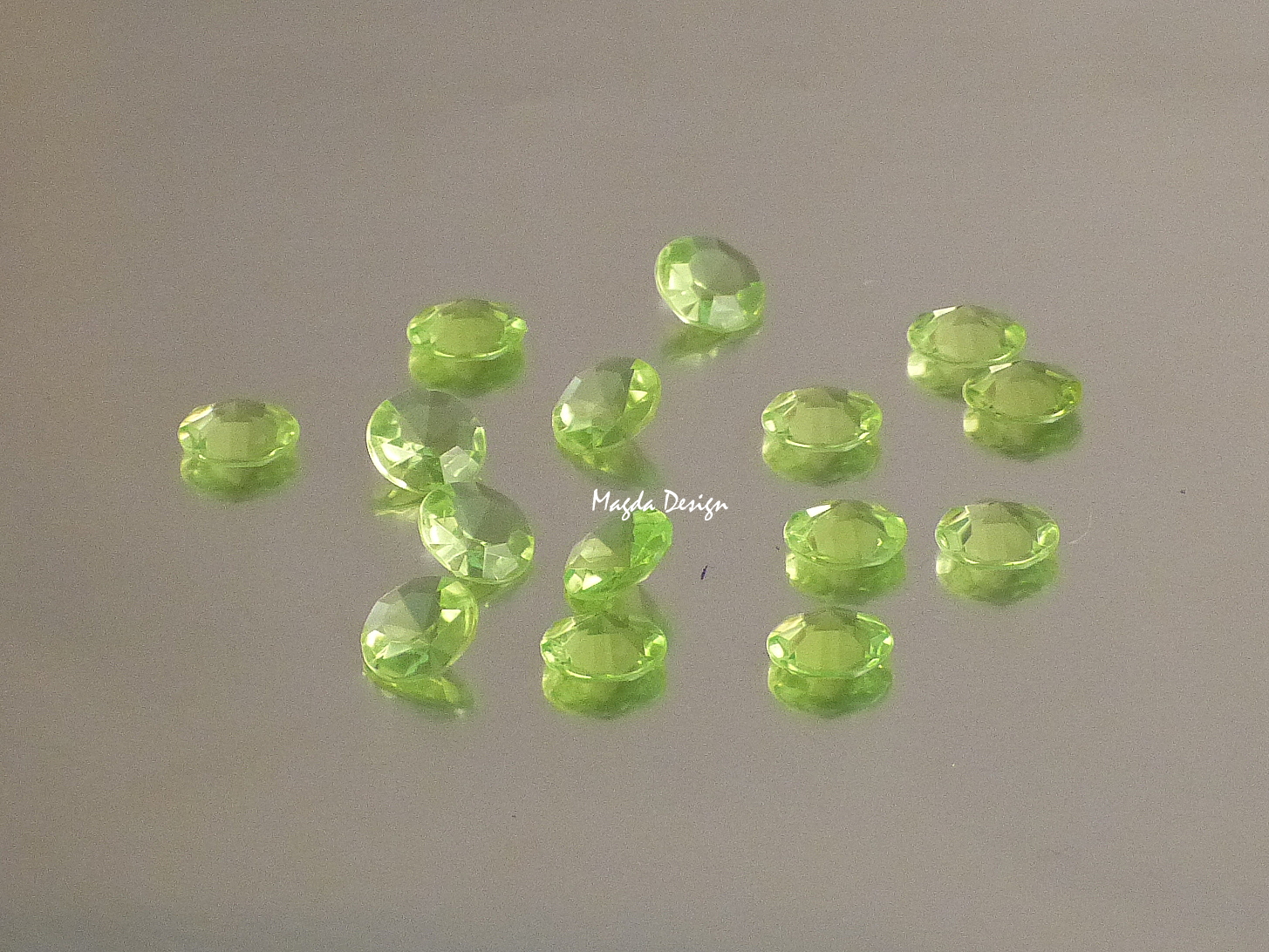 Diamantíky malé zelené