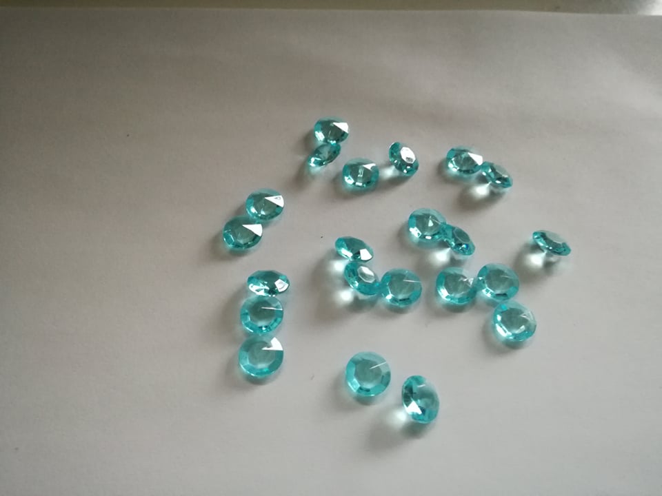 Diamantíky malé tyrkys