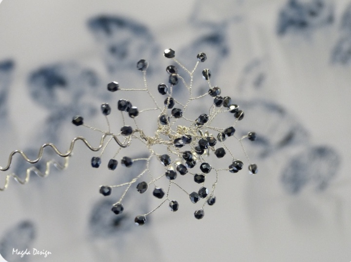 Čelenka Divine Antracit