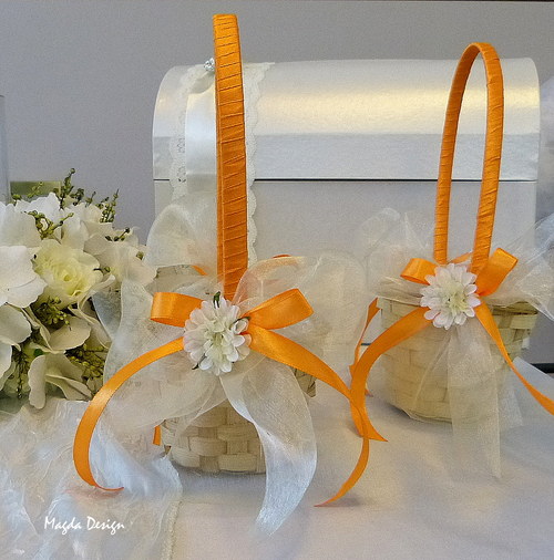 Košíček - Oranž družička