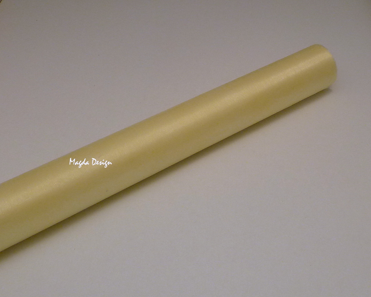 Organza champagne