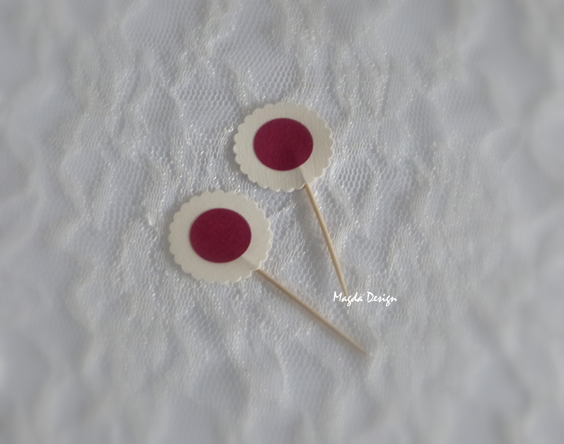 Rautová napichovátka květ 2 - více barev