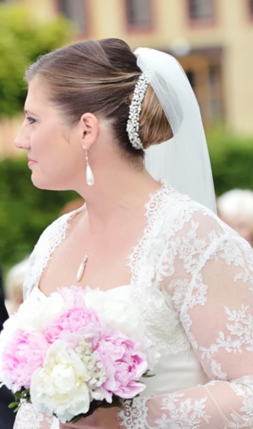 Vlasová ozdoba - Perličková variace