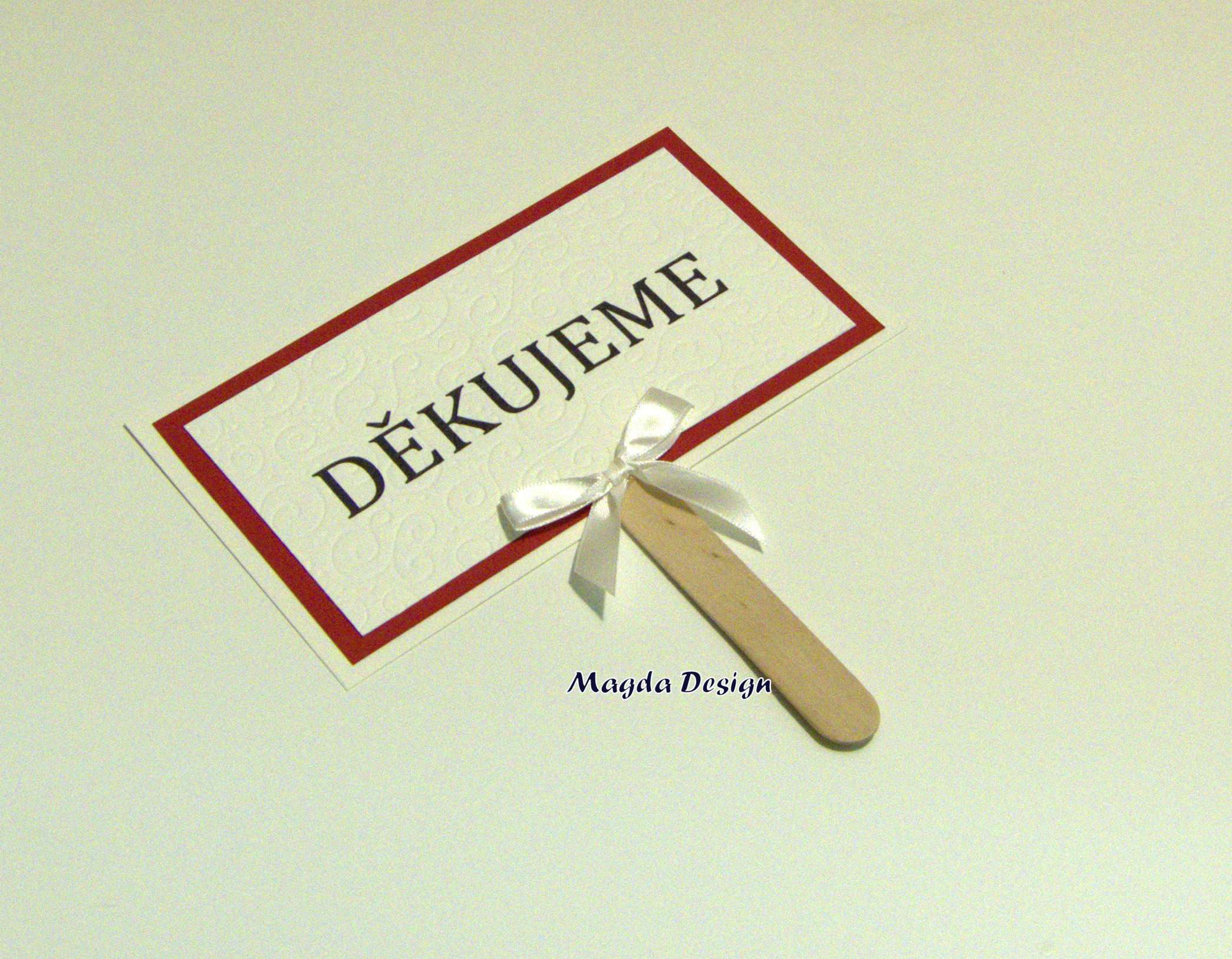 Fotorekvizita Děkujeme