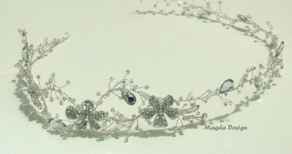 Věneček/tiara JACQUELINE