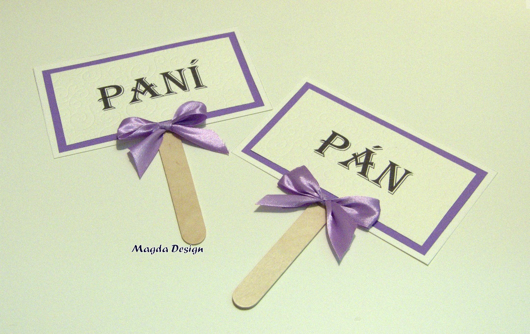 Paní, Pán - barevná variace
