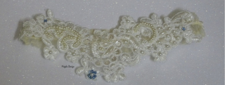 Podvazek Něha ivory