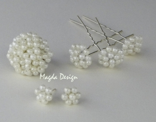 Svatební perličková souprava