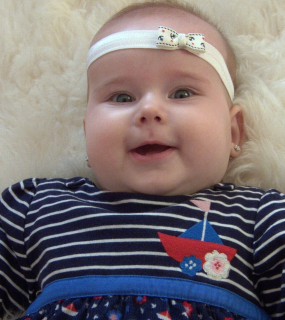 Baby  čelenka 